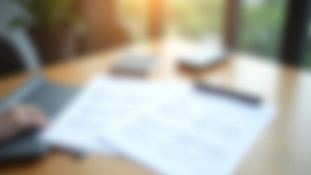 Tax documents and filing forms spread on desk with pen and calculator